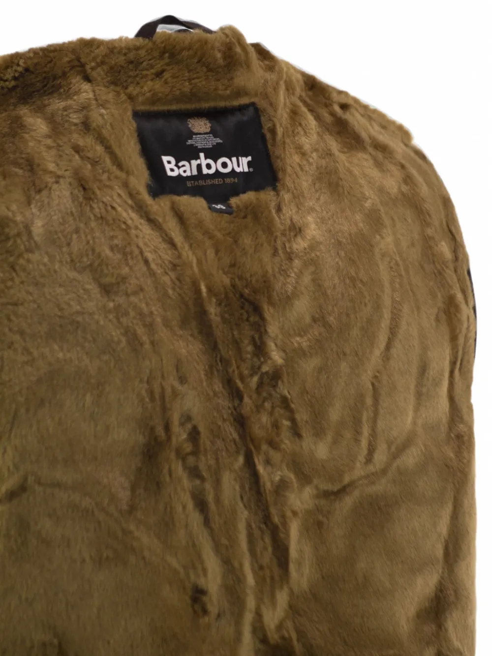 Barbour reversible fleece-effect waistcoat Bruin