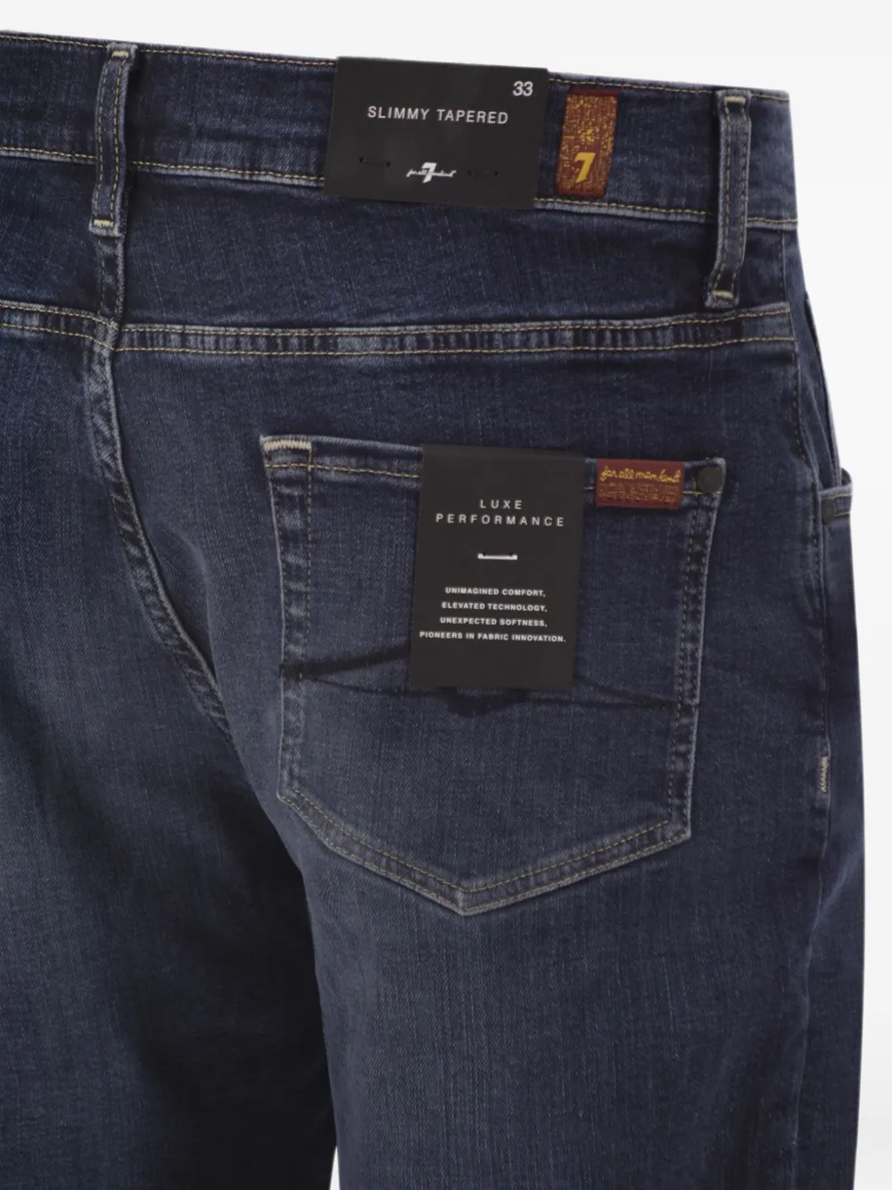 7 For All Mankind Slimmy Tapered luxe jeans Blauw