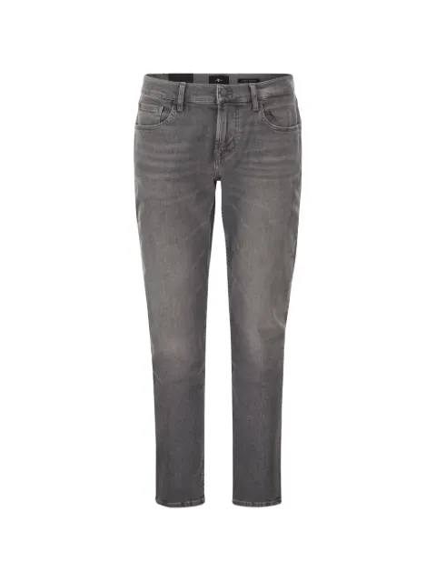 7 For All Mankind belt-loop buttoned jeans