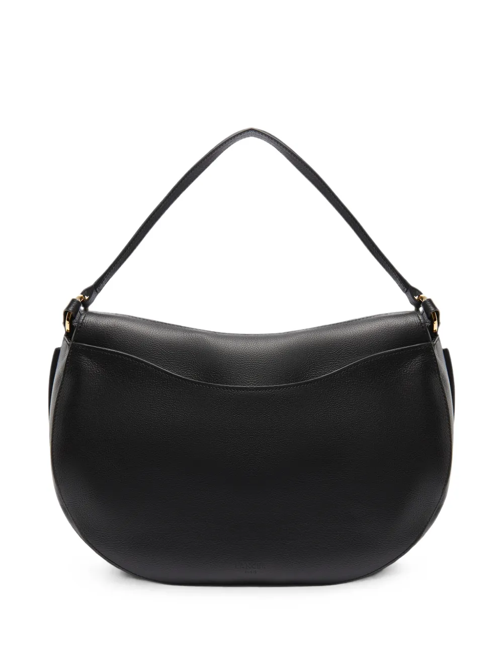 Lancel large Celeste Double L saddle bag - Nero