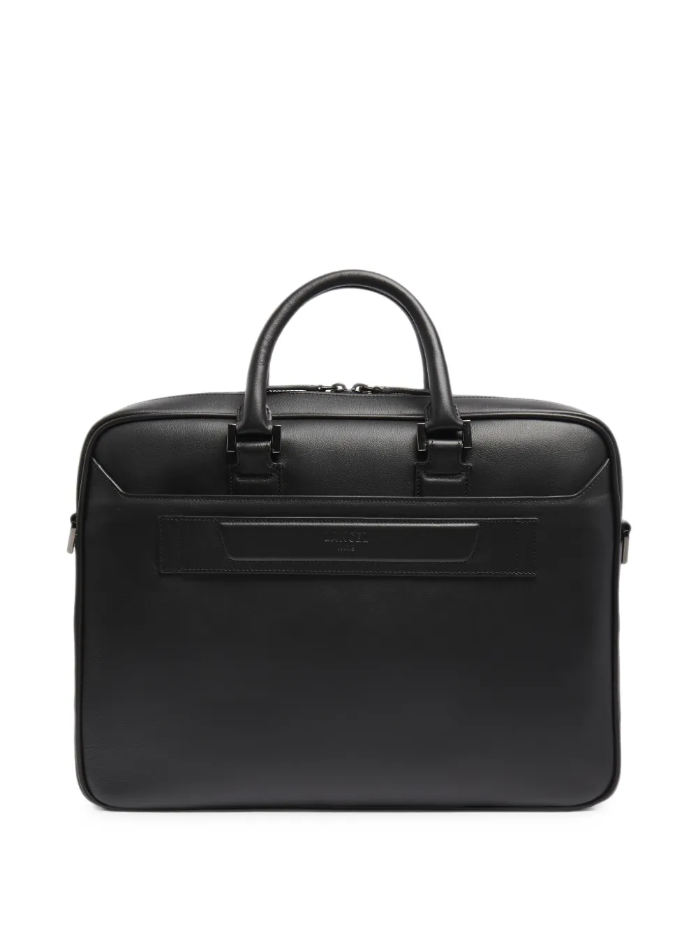 Lancel 15'6 Edgard smooth-leather briefcase Zwart