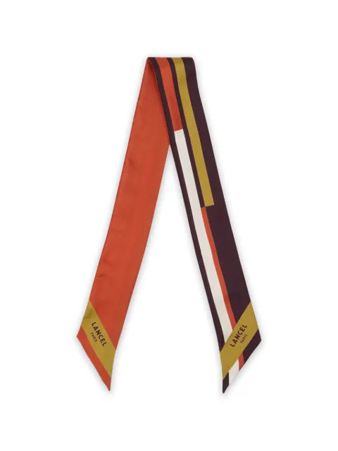 Lancel silk twill headband