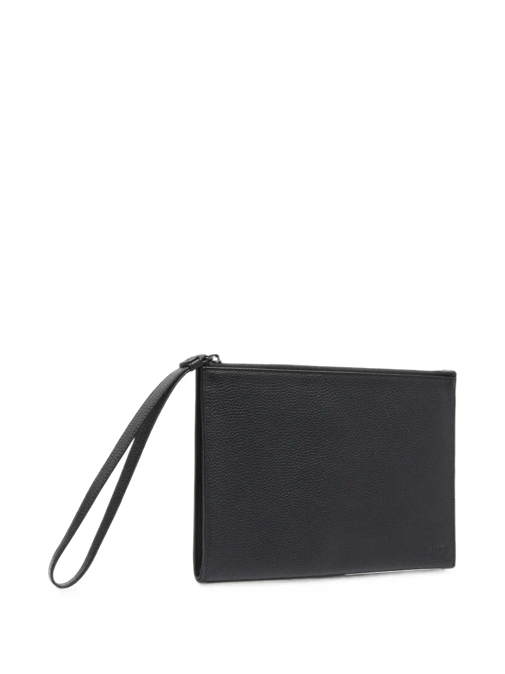 Lancel Leon leren buidel voor iPad mini Zwart