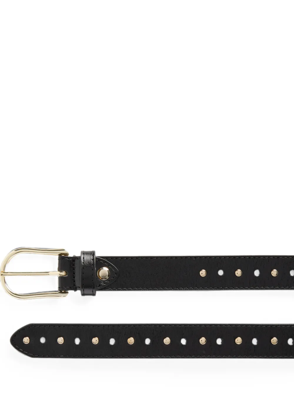 Lancel Ardillon riem verfraaid met studs Zwart