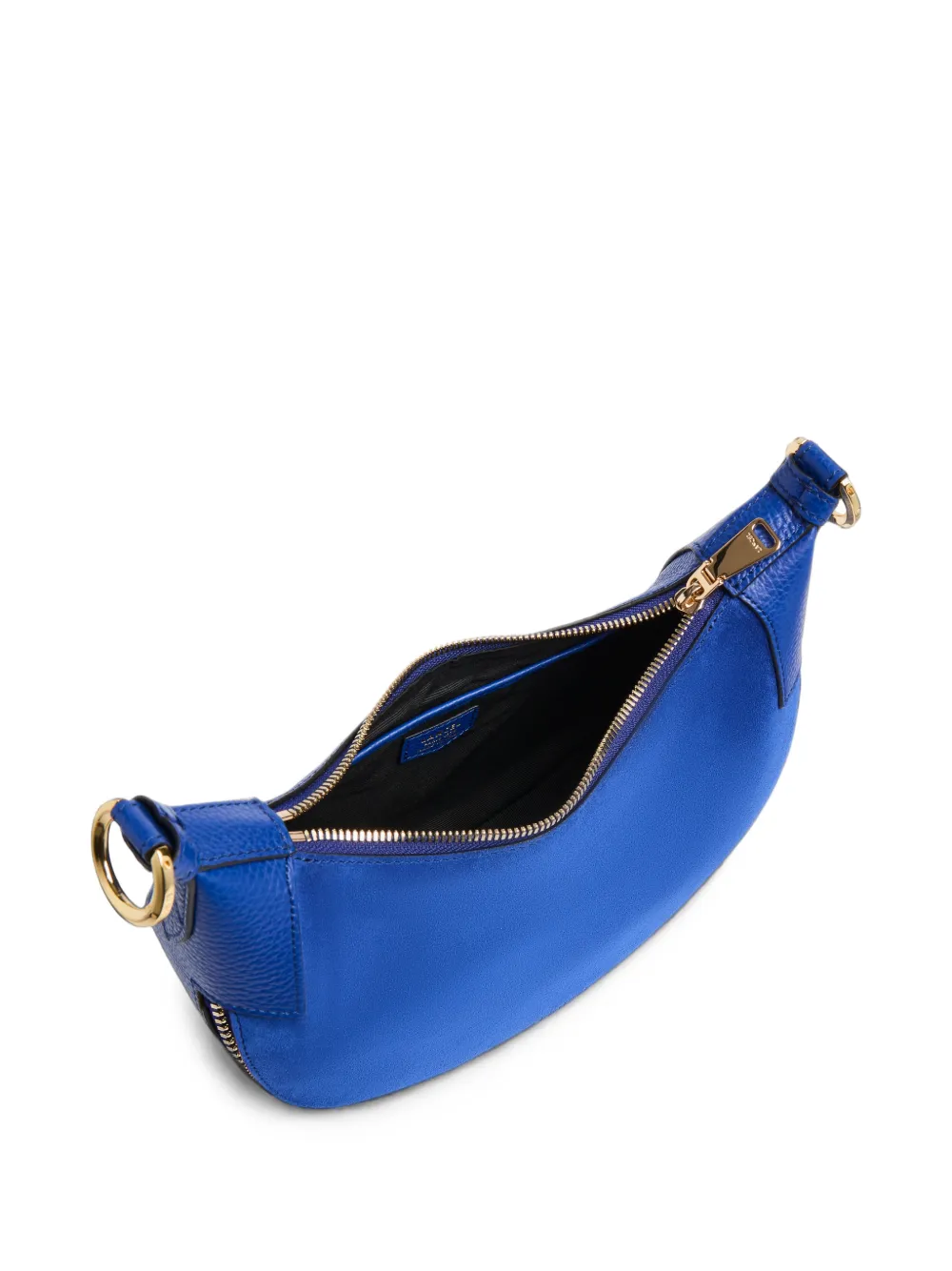 Lancel Kleine Origami leren schoudertas Blauw