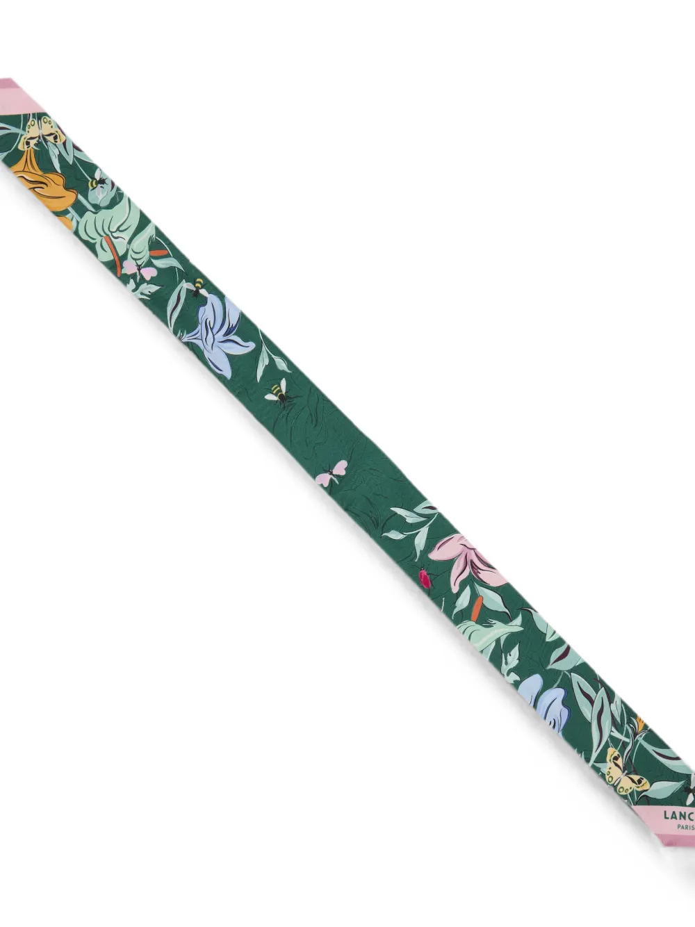 Lancel Haarband met bloemenprint Groen