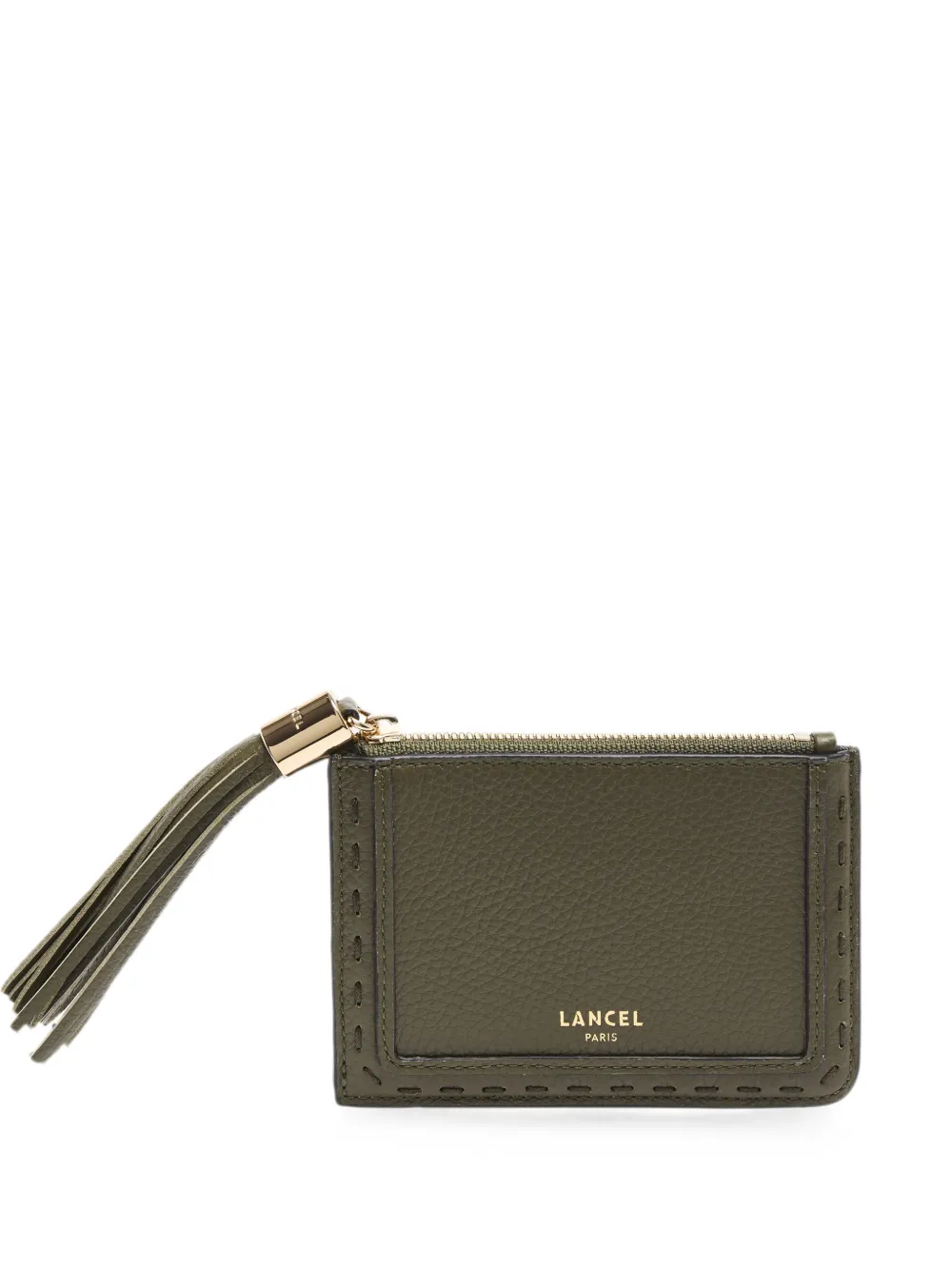 Lancel Premier Flirt tassel cardholder - Verde