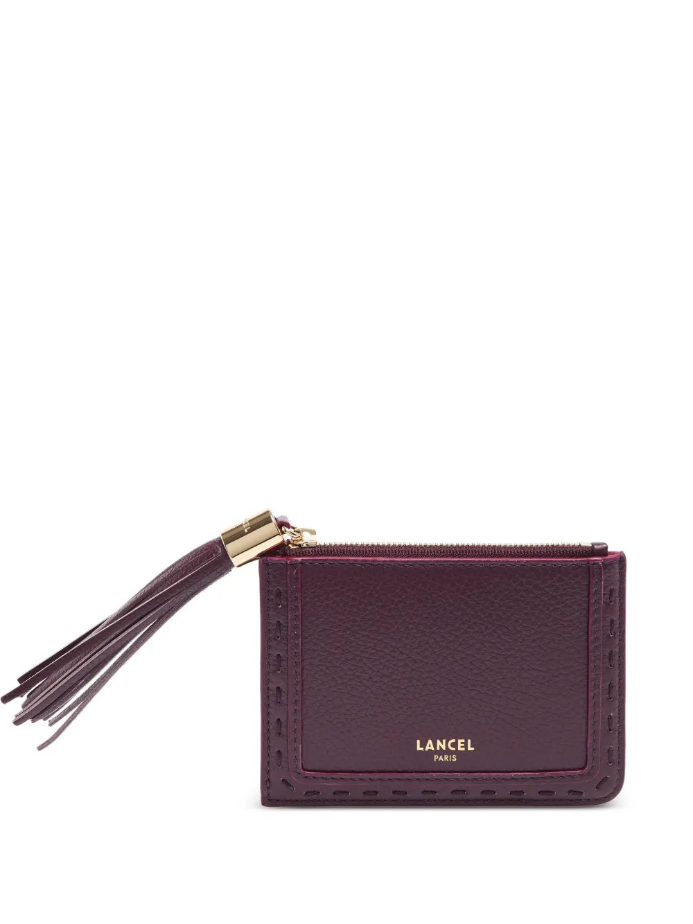 Lancel Premier Flirt leather cardholder - Verde