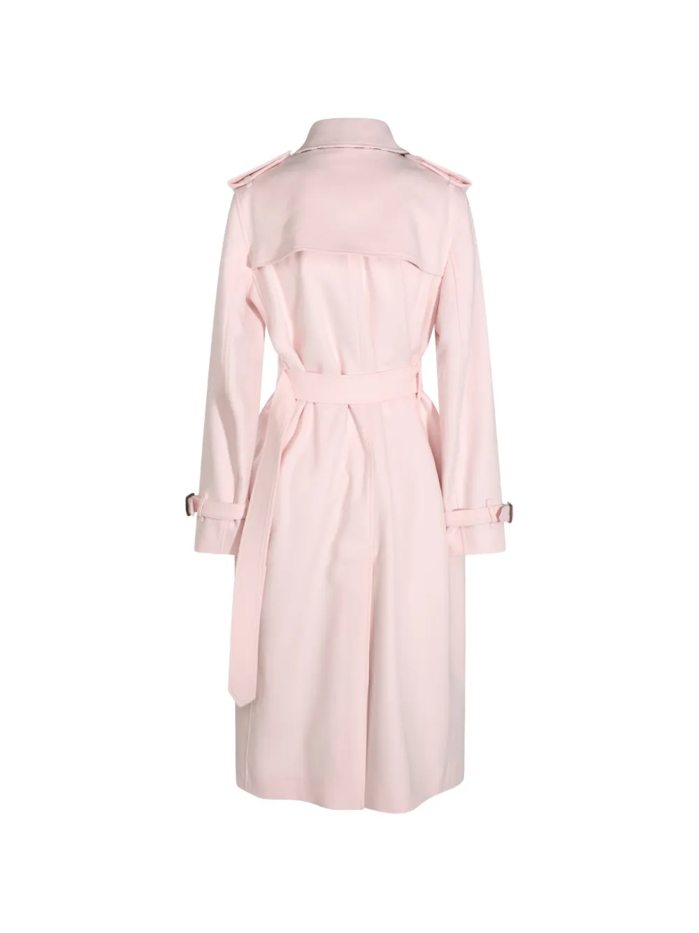 Burberry Kensington kasjmier trenchcoat Roze