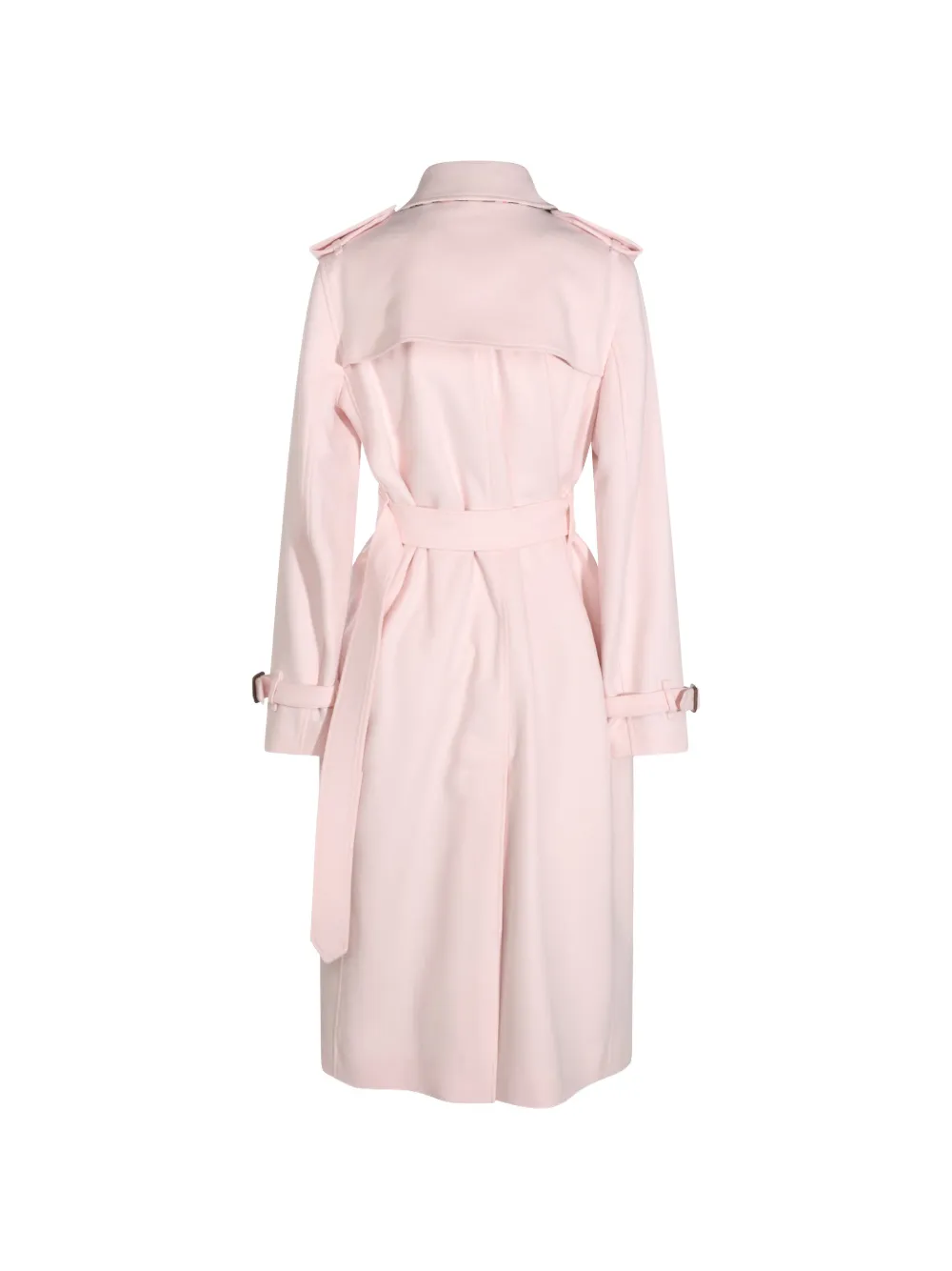 Burberry Kensington kasjmier trenchcoat Roze