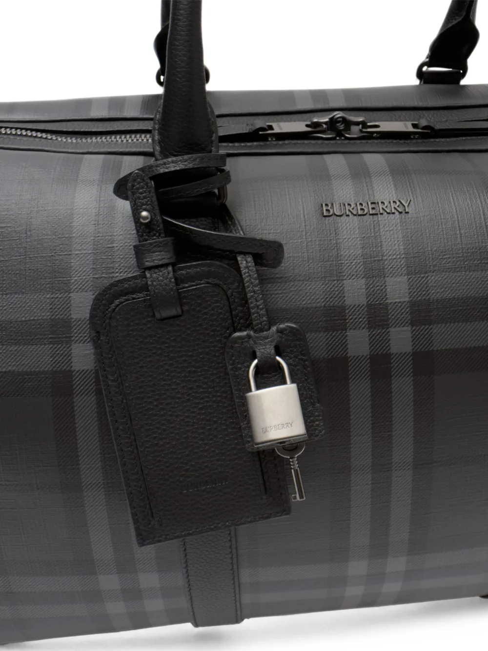 Burberry City Check reistas Grijs