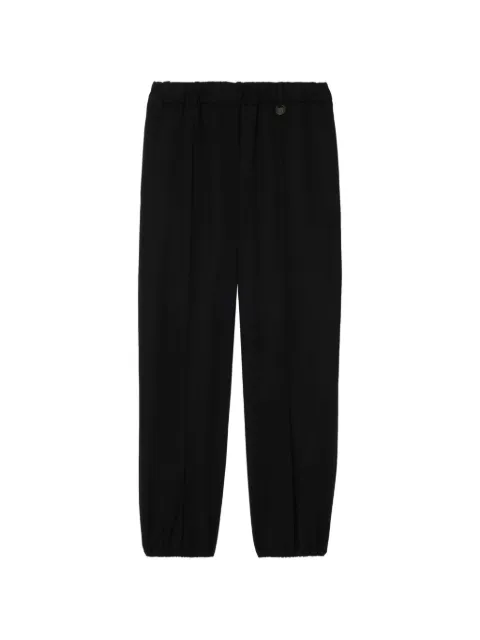 Burberry wool jogging pants