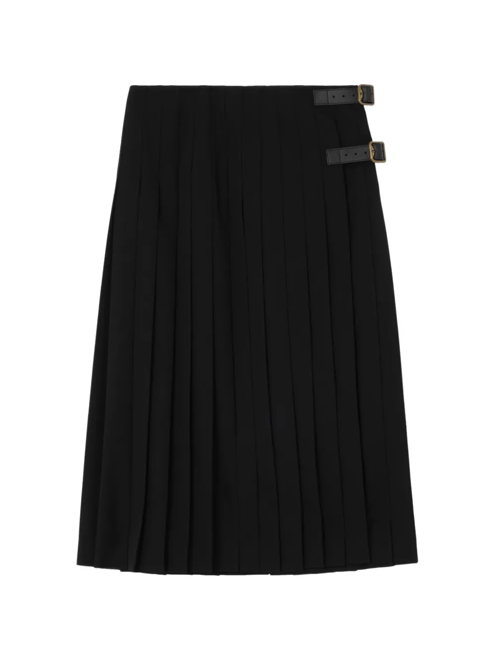 Burberry wool midi kilt