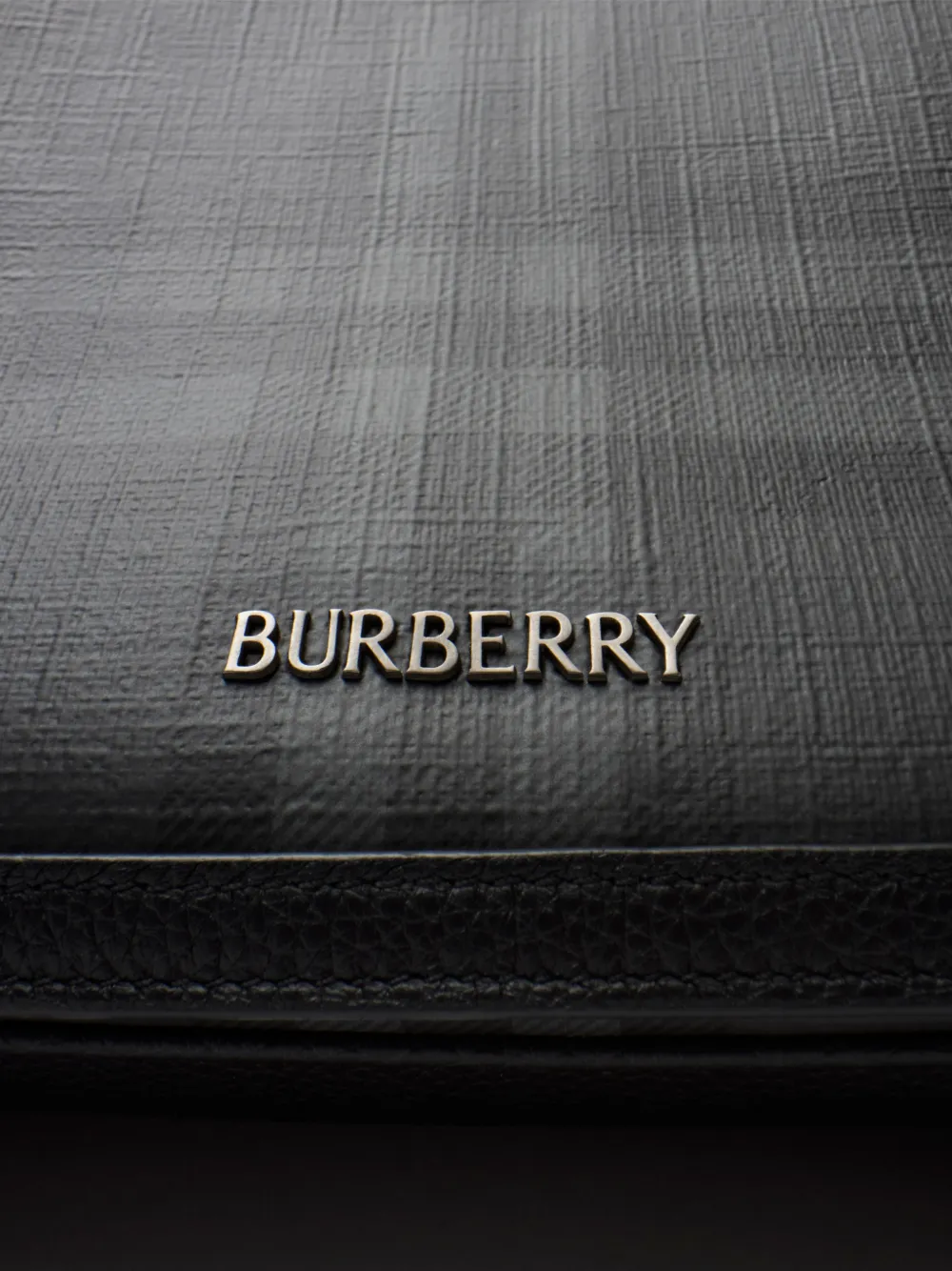 Burberry City geruite messengertas Zwart
