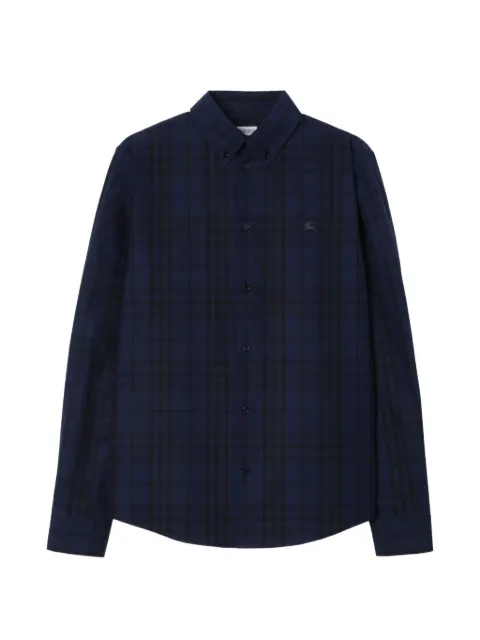 Burberry check cotton poplin shirt