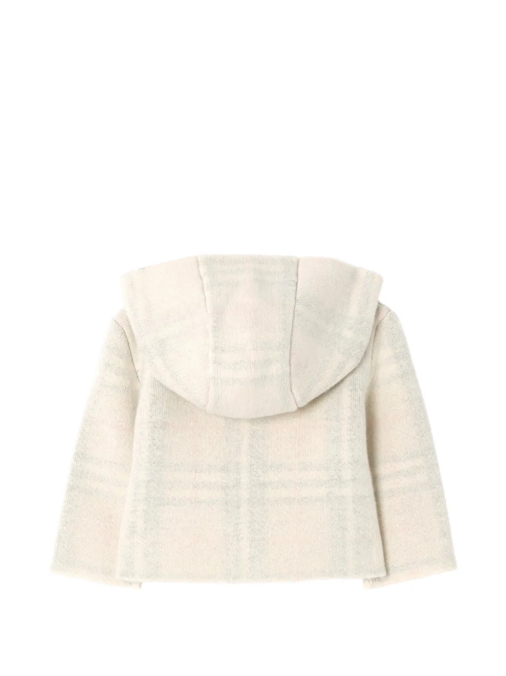 Burberry Kids Omkeerbare geruite duffeljas Beige