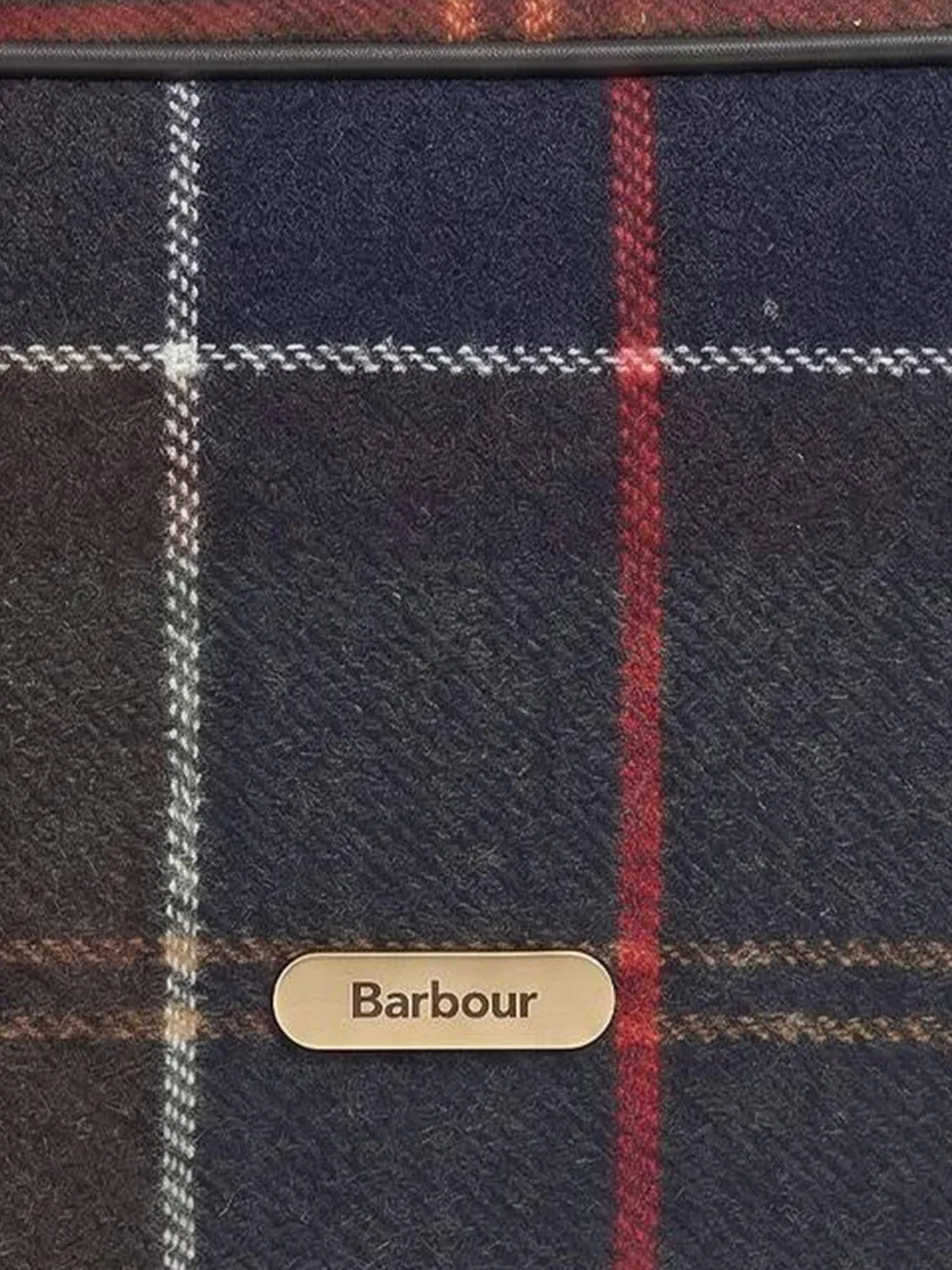 Barbour Tartan crossbodytas Blauw