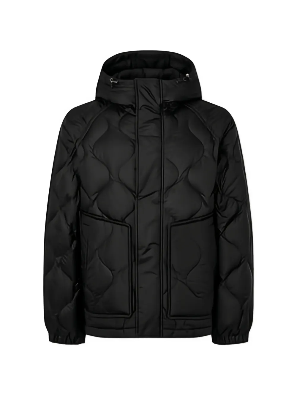 TOMBOY quilted hooded jacket