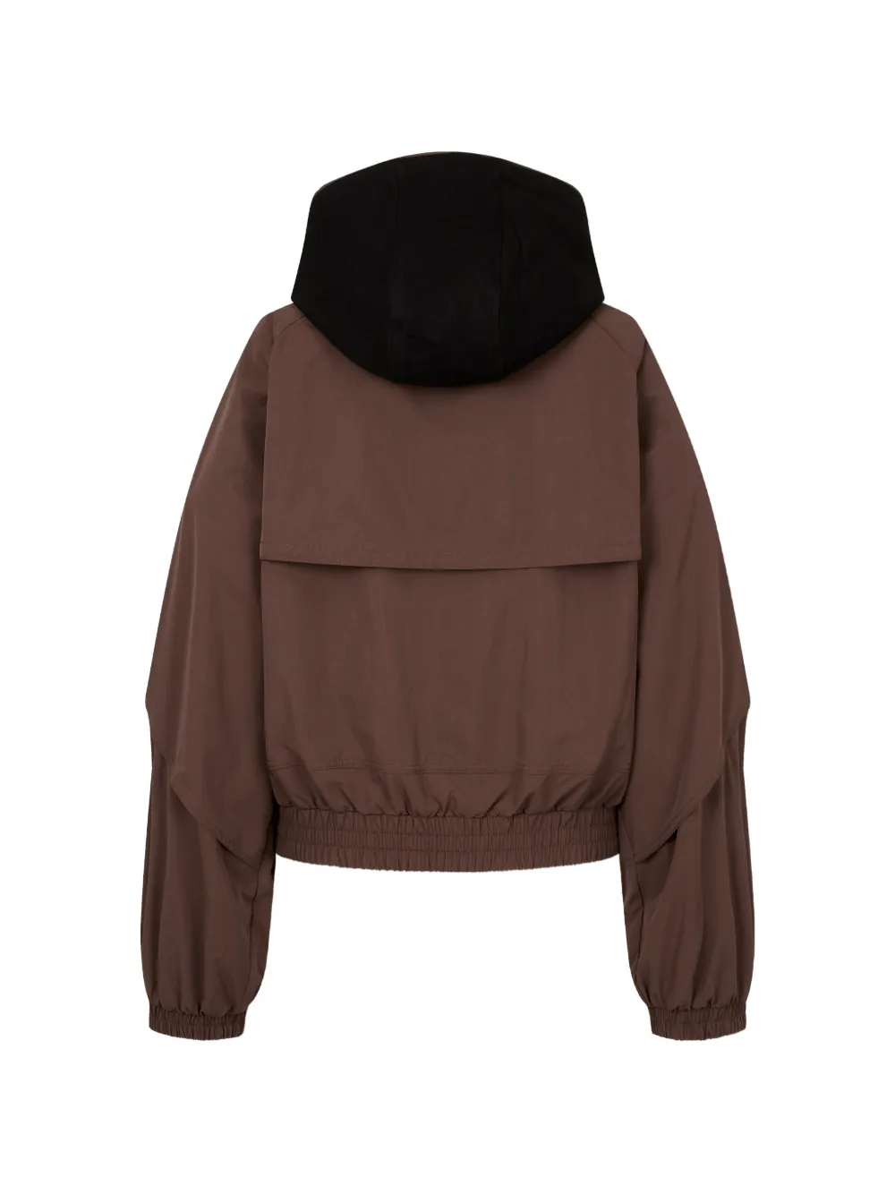 TOMBOY Jack met afneembare capuchon Bruin