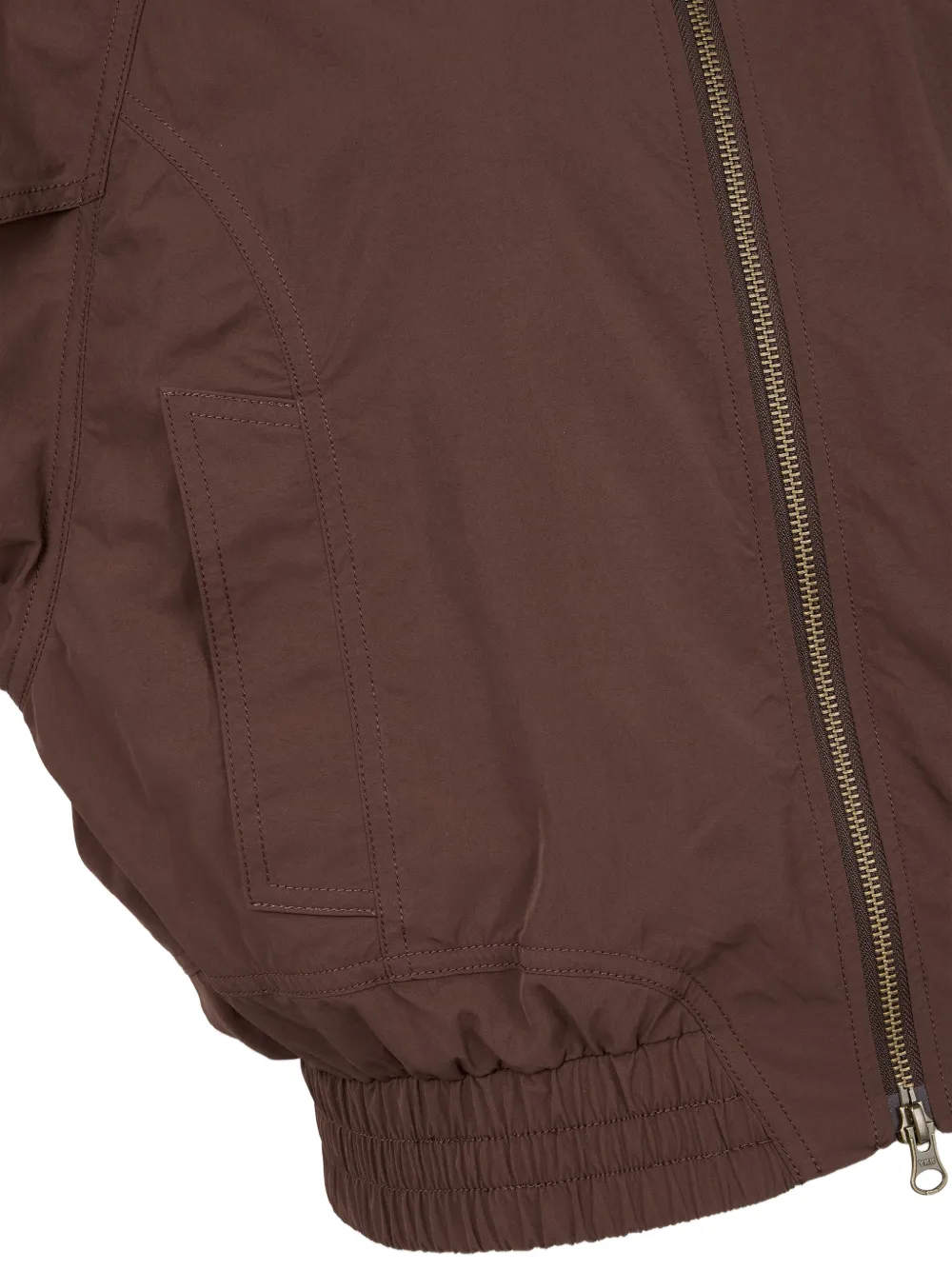 TOMBOY Jack met afneembare capuchon Bruin