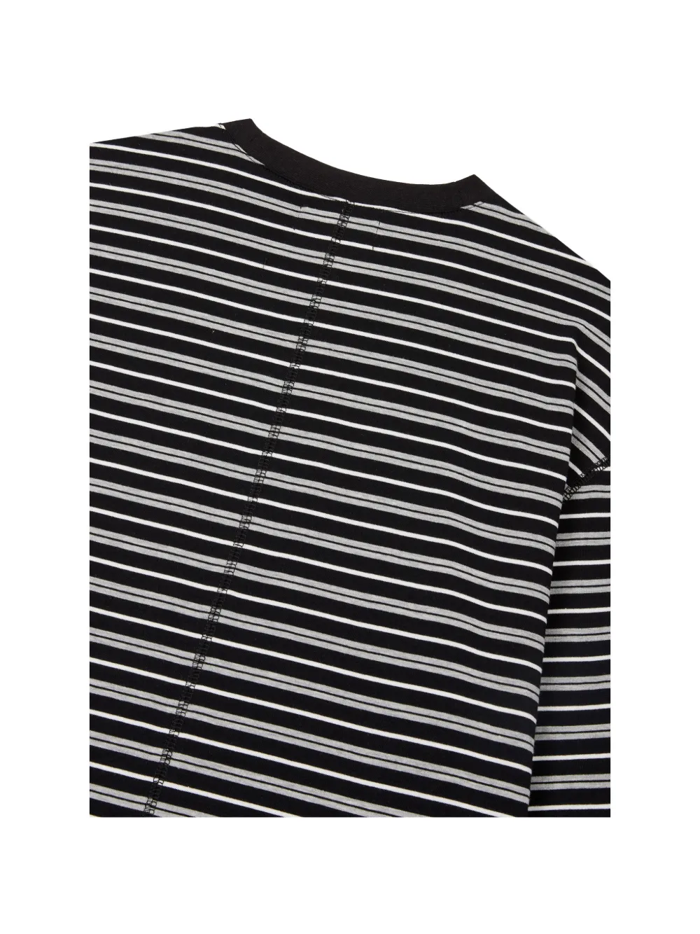 TOMBOY striped long-sleeve T-shirt Zwart