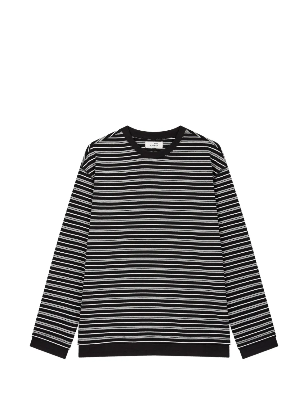 TOMBOY Maglia a righe - Nero