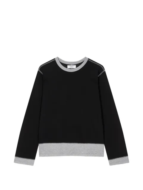 TOMBOY camiseta con costuras en contraste