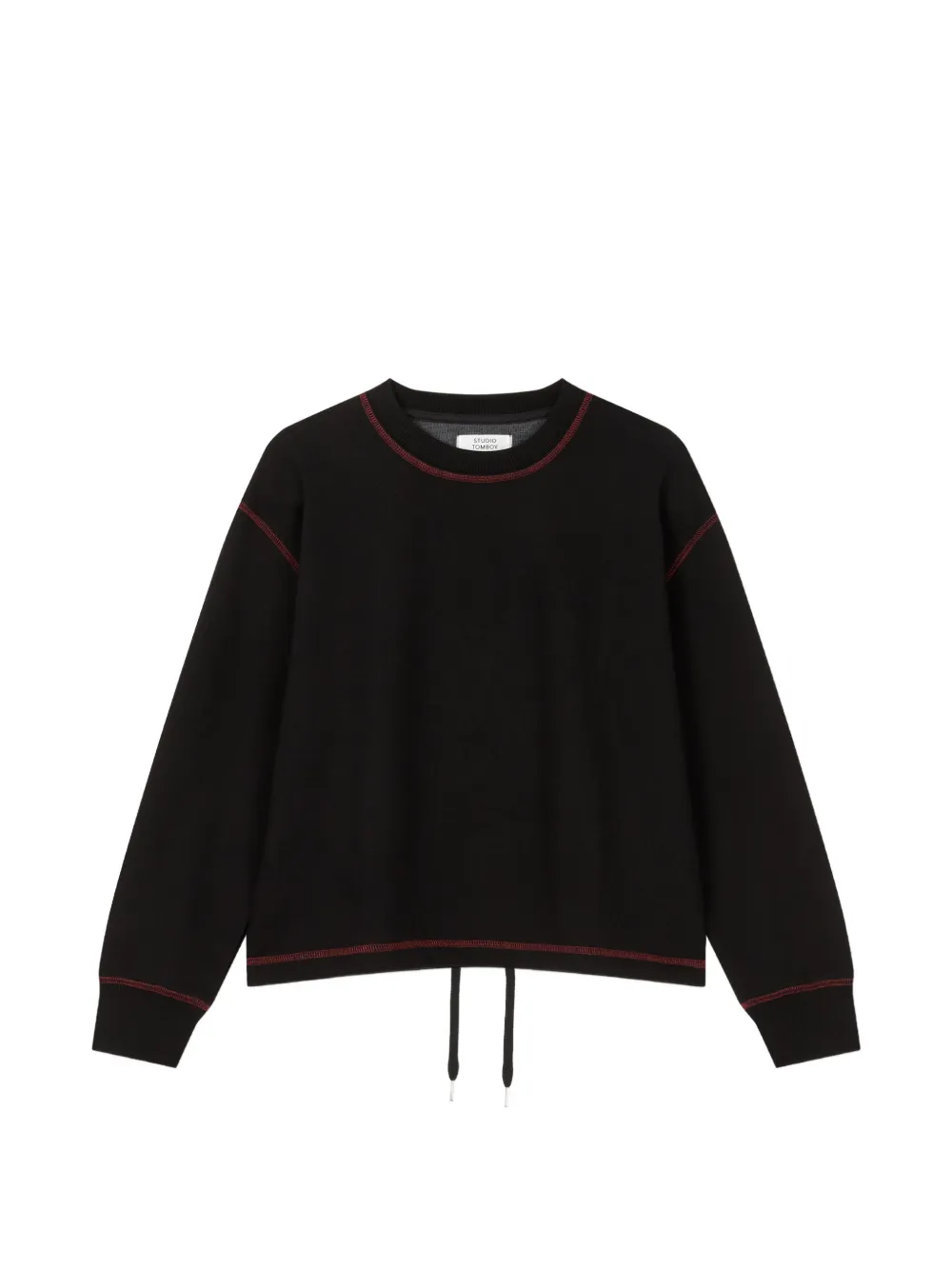 TOMBOY drawstring-hem sweatshirt