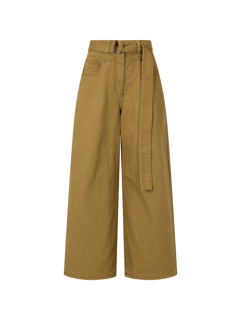 TOMBOY belted wide-leg jeans · OS