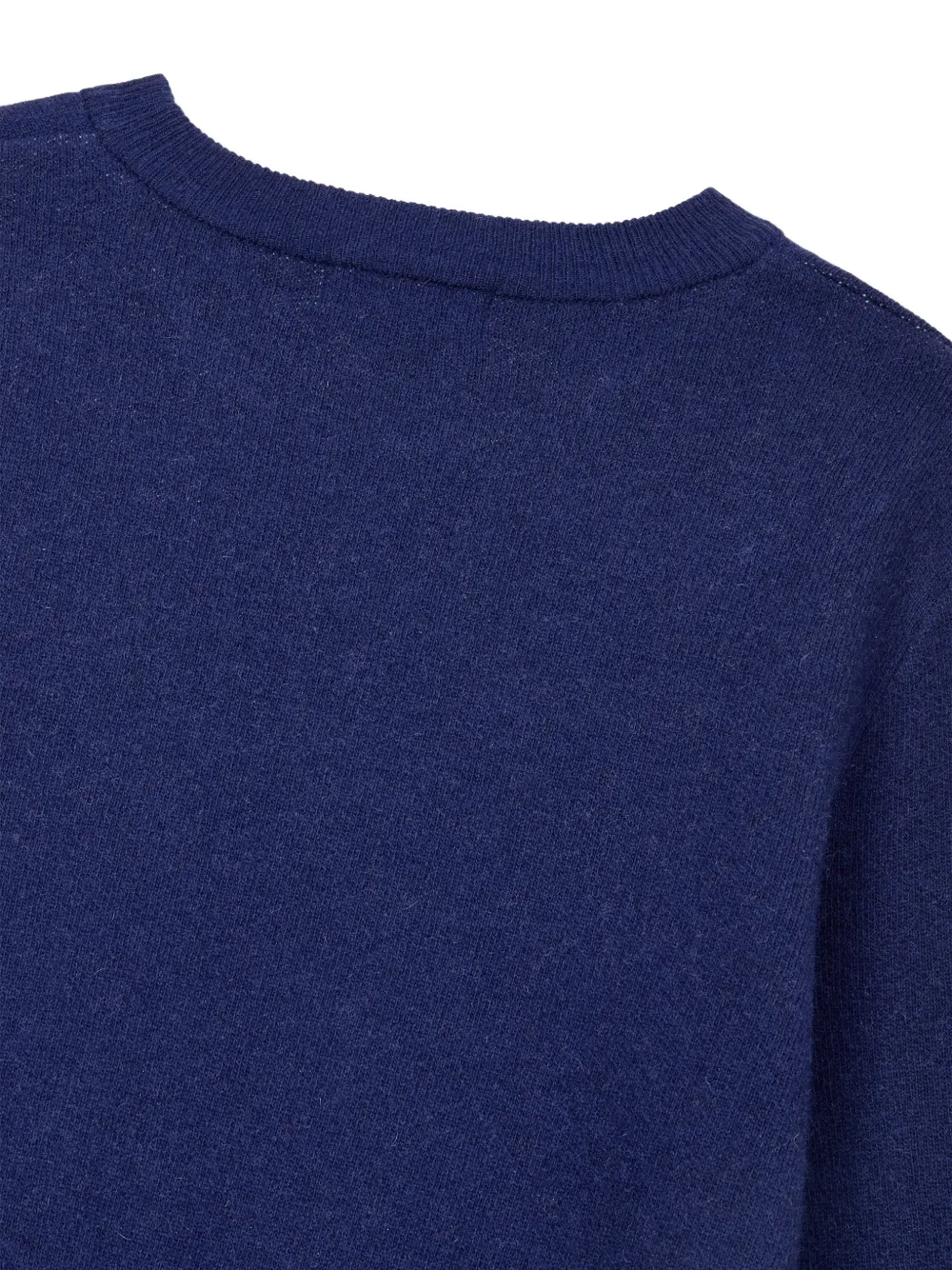 TOMBOY logo-intarsia sweater Blauw