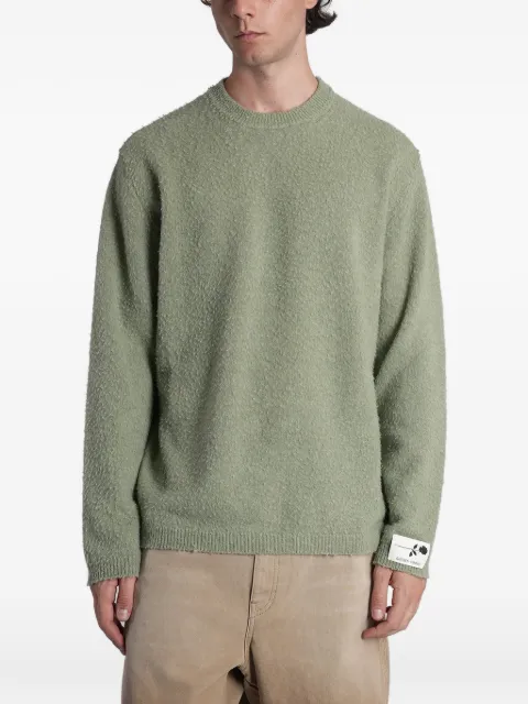 Golden Goose bouclé-knit crew-neck sweater