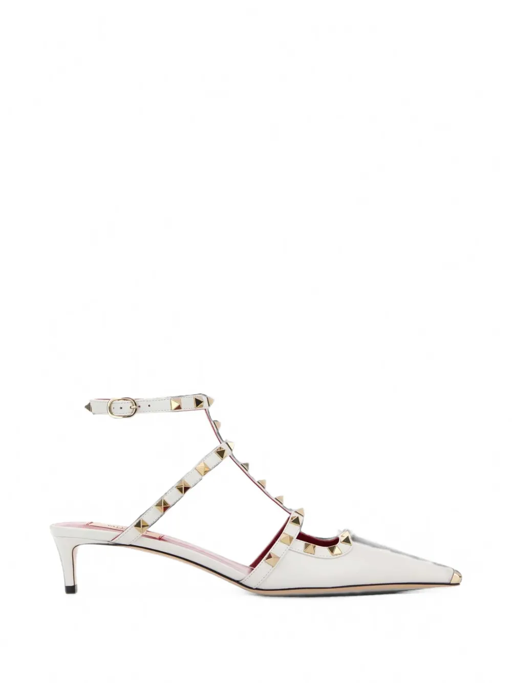 Valentino Garavani Rockstud cage pumps - Weiß