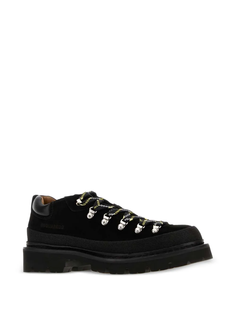 DSQUARED2 lace-up suede sneakers Zwart