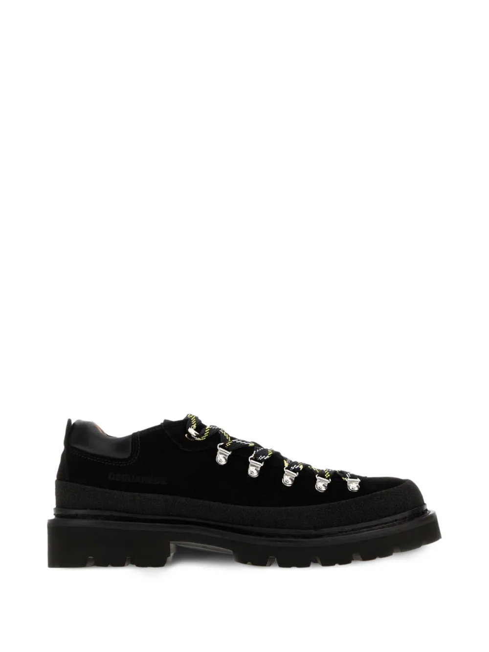 DSQUARED2 lace-up suede sneakers - Schwarz