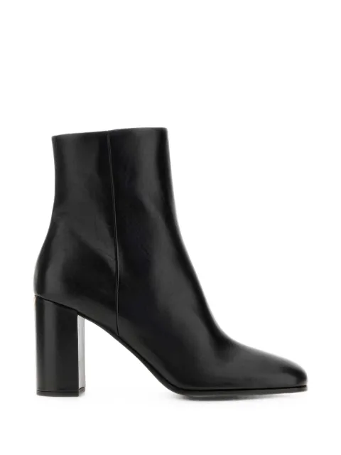 Prada leather booties