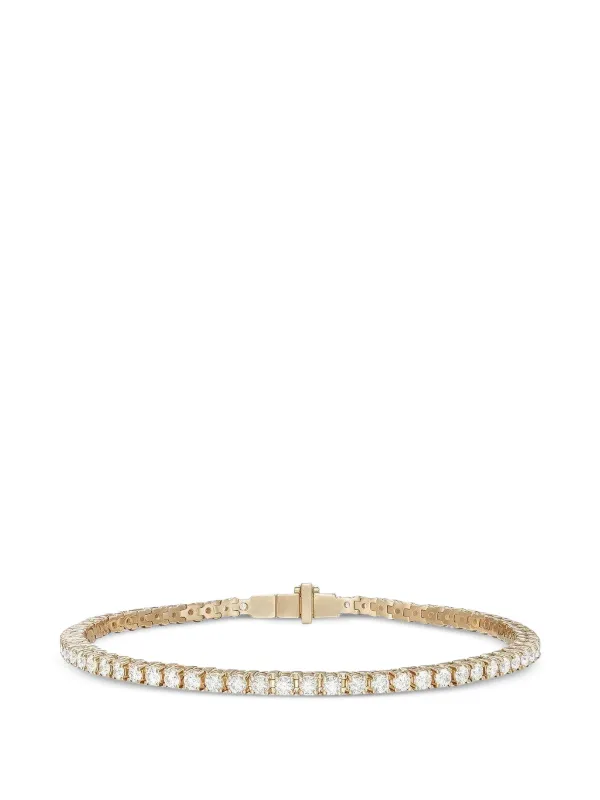 Melissa Kaye Lenox Diamond Tennis Bracelet in Gold