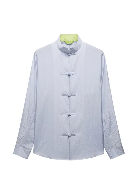Shanghai Tang Fortune Tang frog-fastening shirt jacket