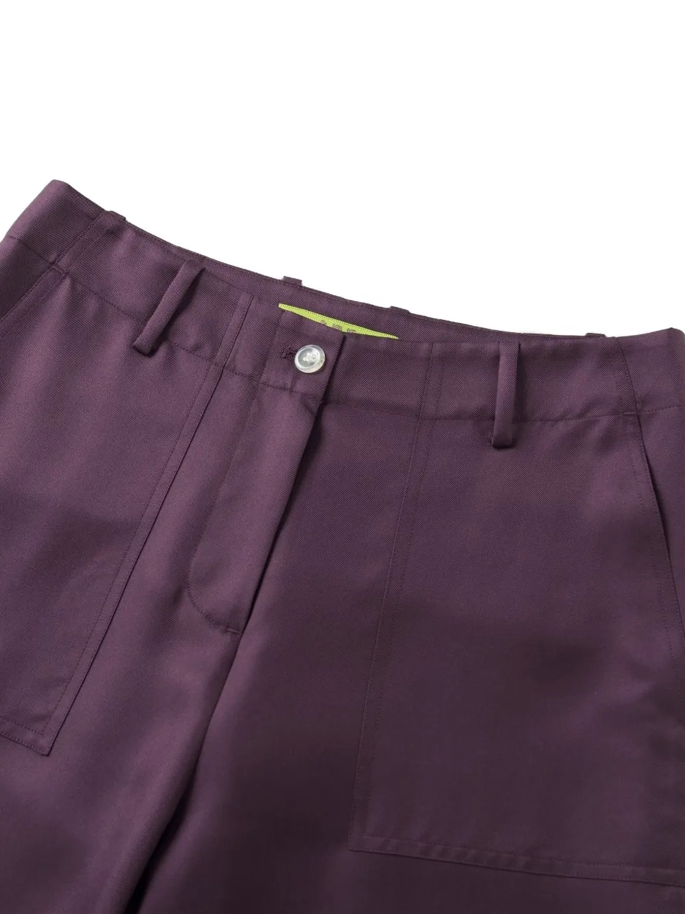 Shanghai Tang Flared broek Paars