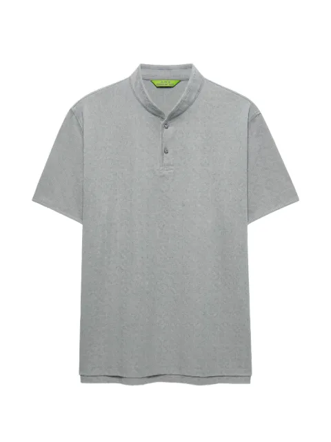 Shanghai Tang Fortune jacquard polo shirt