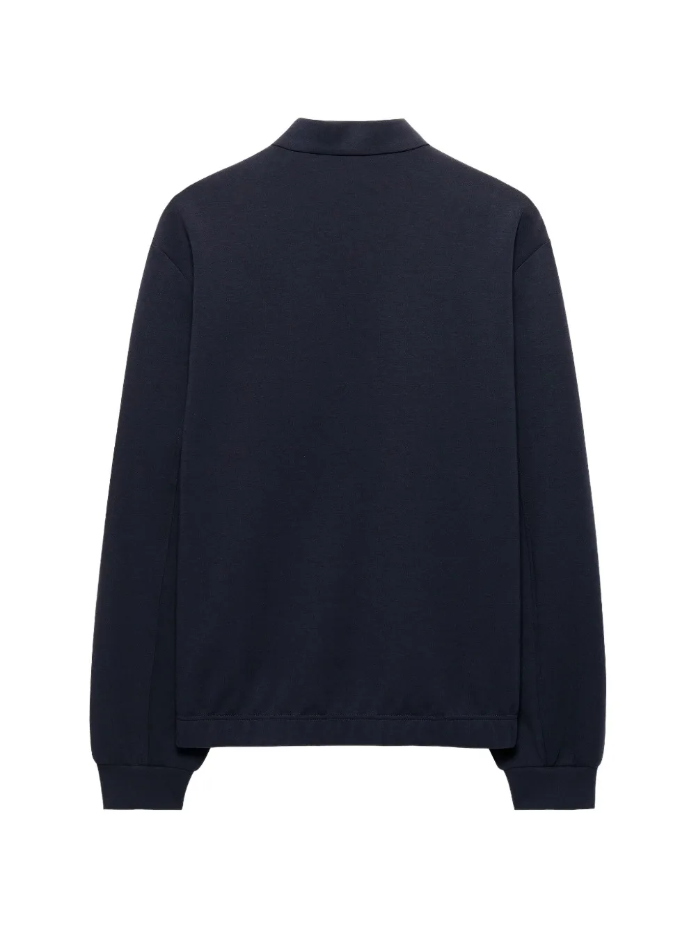Shanghai Tang Sweater met halve rits Blauw