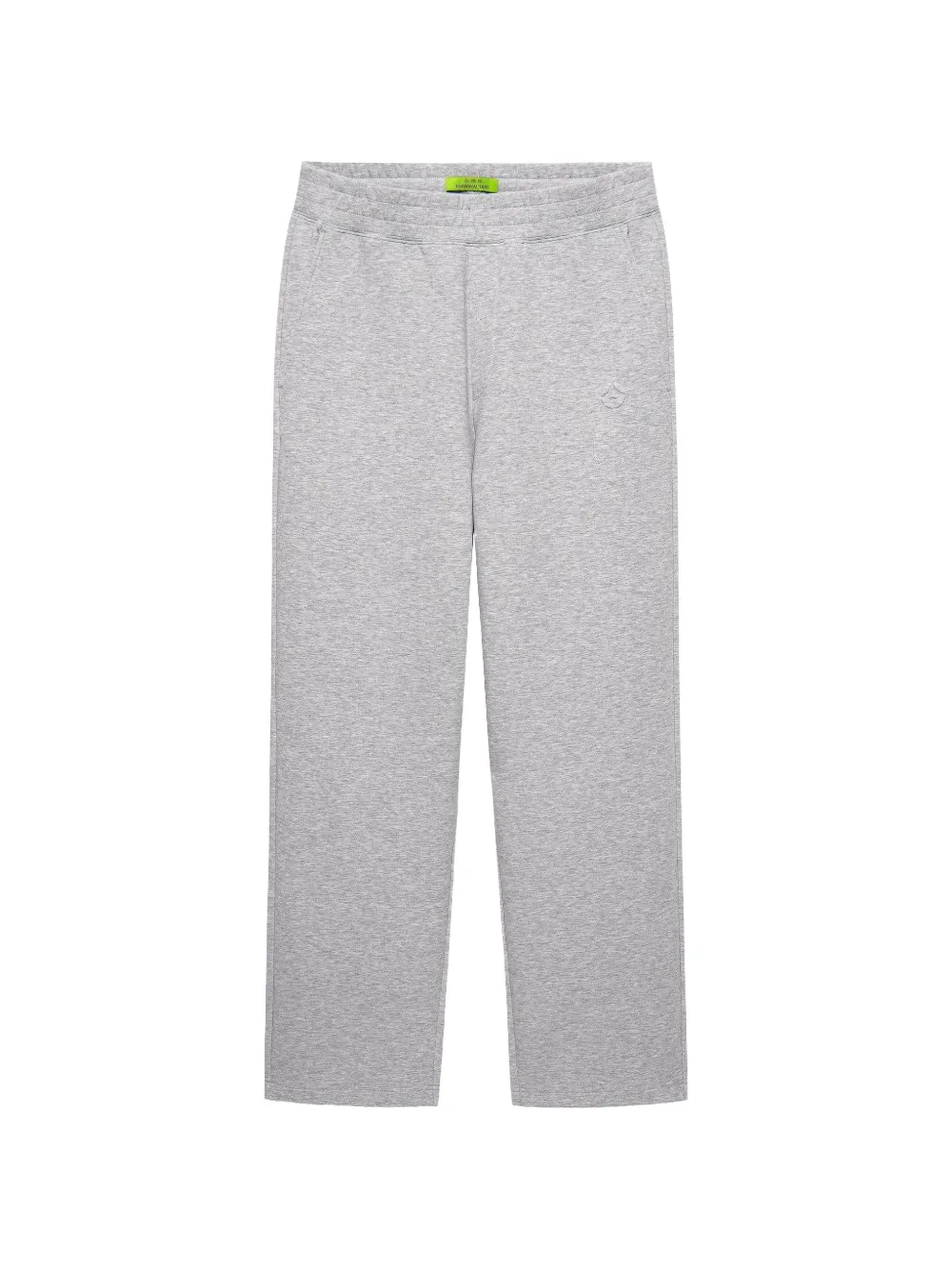 Shanghai Tang logo-embroidered straight-leg track pants - Grigio