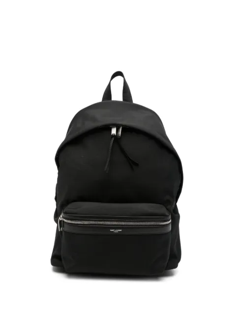 Saint Laurent City backpack in canvas, nylon and leather