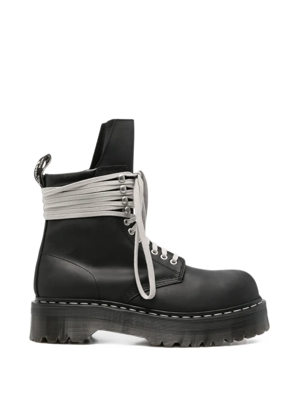 Rick Owens x Dr. Martens Quad steel-toe combat boots