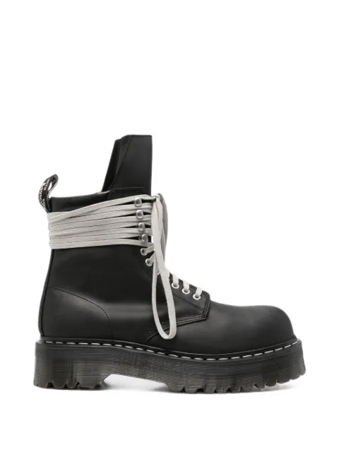 Rick Owens x Dr. Martens Quad steel-toe combat boots