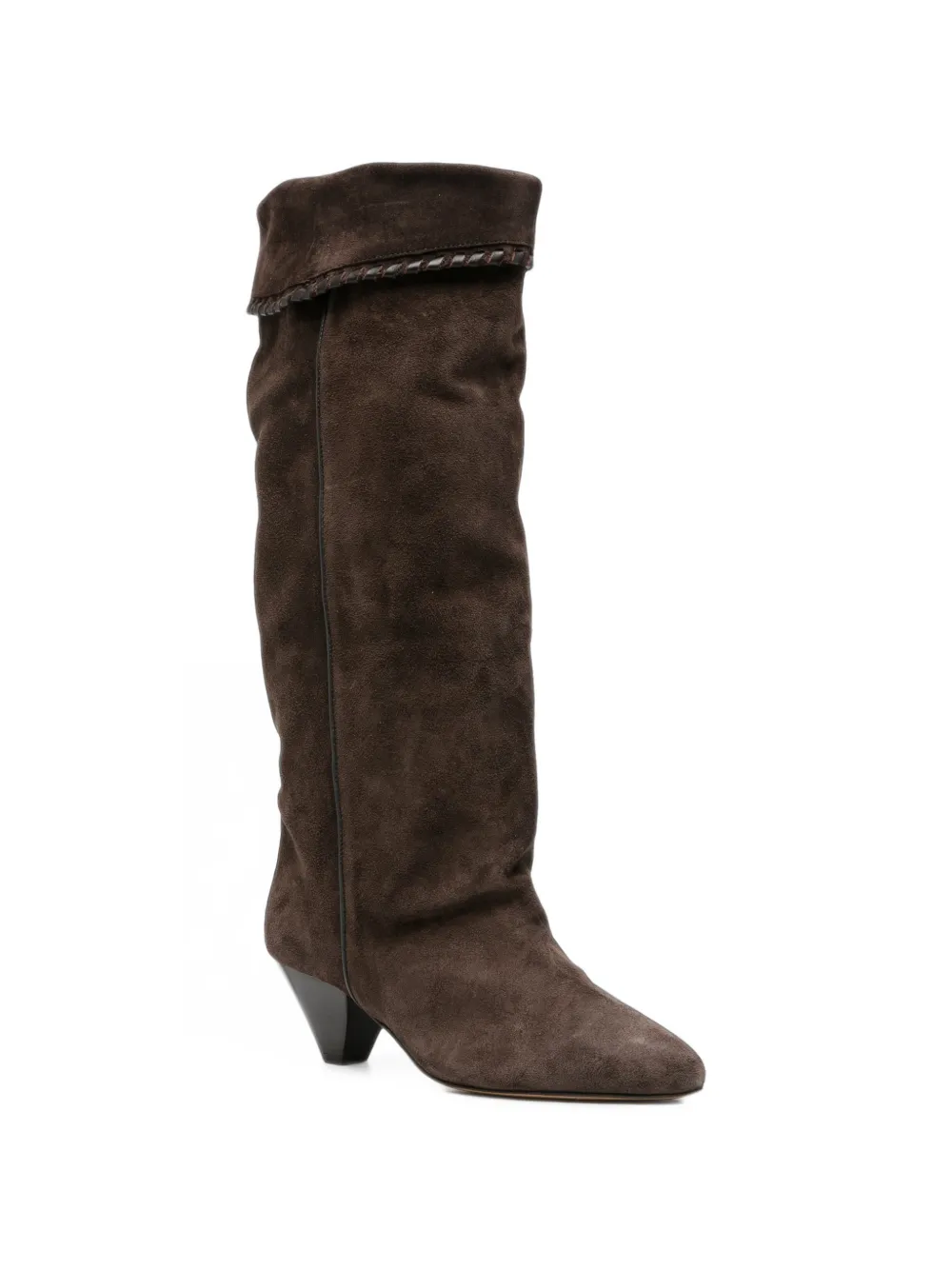 ISABEL MARANT tassel-embellished suede boots Bruin