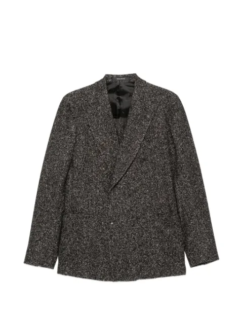 Tagliatore double-breasted tweed jacket
