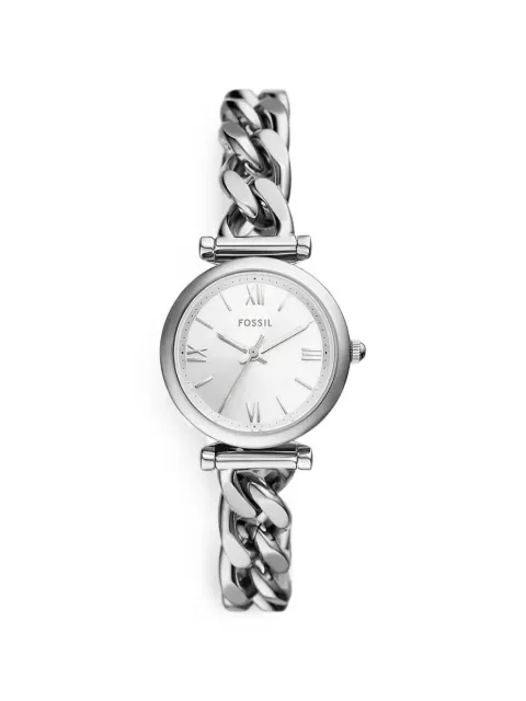 FOSSIL Carlie curb-chain 28mm watch