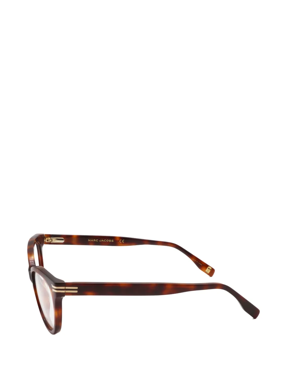 Marc Jacobs Eyewear Bril met schildpadschild-effect Bruin