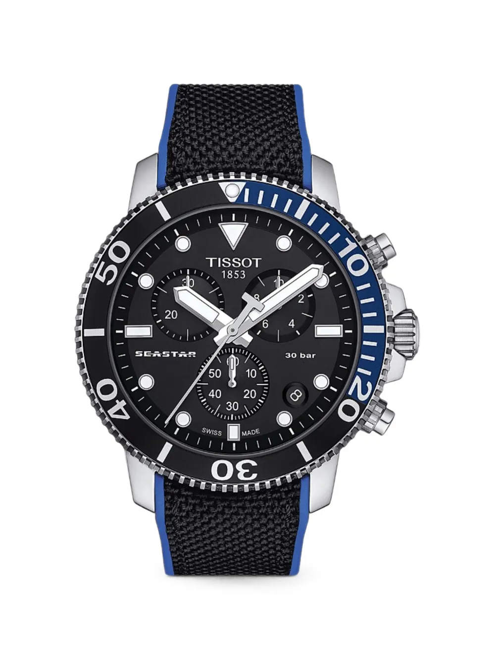 Tissot Seastar 45.5mm watch - Nero