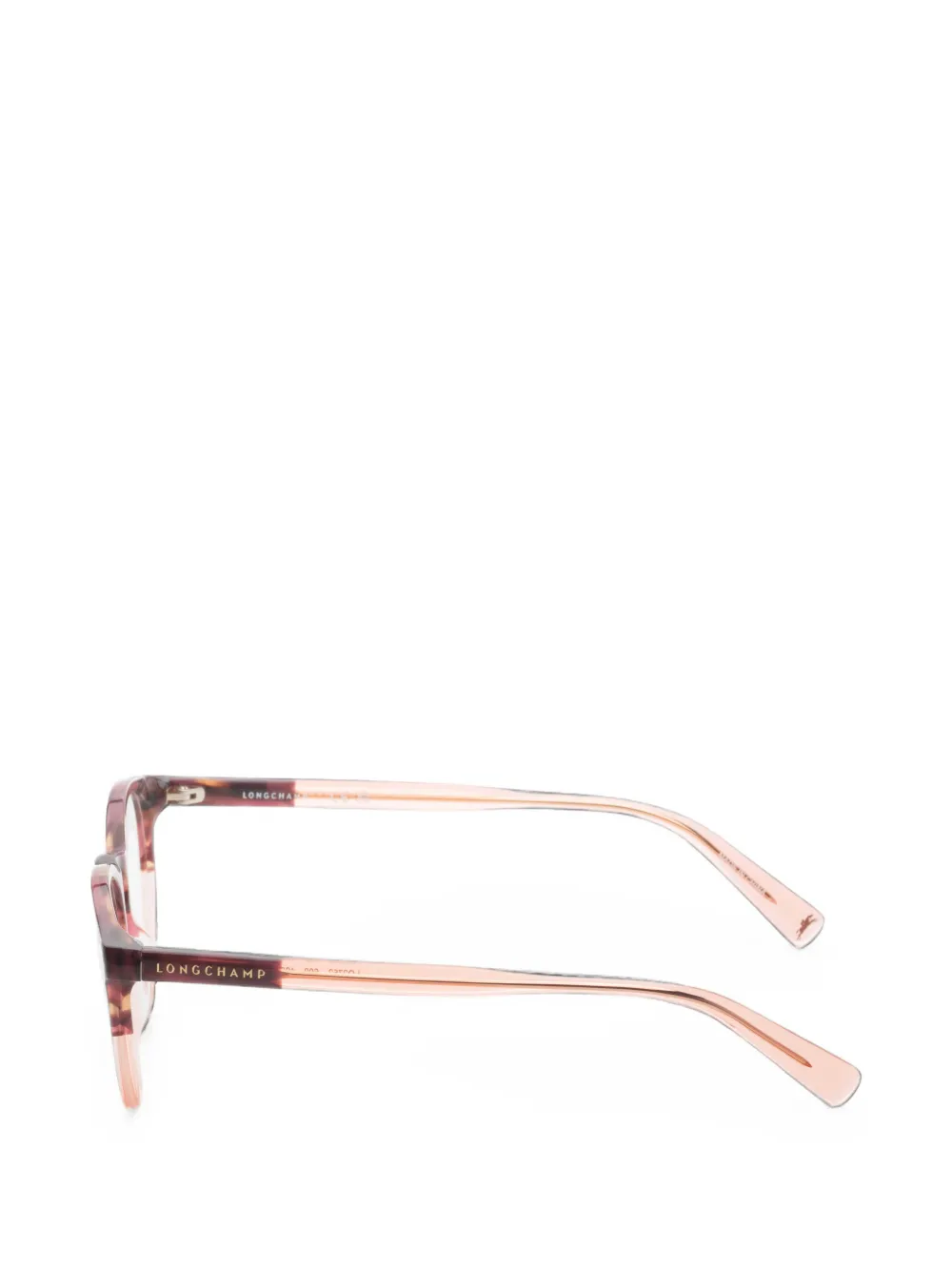 Longchamp Bril met rond montuur Rood
